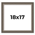 thumbnail image 1 of 18x17 Frame Brown Solid Wood Picture Frame | 1.75 Inch Moulding Width | Austin Frame Complete with, 1 of 8