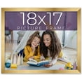 thumbnail image 1 of 18x17 Frame Gold Bronze Solid Wood Picture Frame Width 0.75 Inches | Interior Frame Depth 0.5, 1 of 8