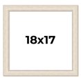 thumbnail image 1 of 18x17 Frame White Real Wood Picture Frame Width 1.75 inches | Interior Frame Depth 0.5 inches |, 1 of 8
