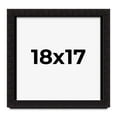 thumbnail image 1 of 18x17 Shadow Box Black Solid Wood Display Picture Frame | 1 Inch Rabbet Depth | | 1.375 Inch, 1 of 4
