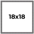thumbnail image 1 of 18x18 Frame Blue Kingsley Pewter Solid Wood Picture Frame Width 0.75 Inches |Interior Depth 0.5, 1 of 8