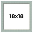 thumbnail image 1 of 18x18 Frame Blue Teal Distressed Solid Wood Picture Frame | 1.625 Inch Moulding Width | Sonoma Blue, 1 of 8