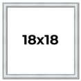 thumbnail image 1 of 18x18 Frame Sterling Silver Solid Wood Picture Frame | 1.25 Inch Moulding Width | 0.75 Inch, 1 of 8