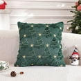 thumbnail image 1 of Taicans 18x18 Inch Christmas Pillow Covers - Farmhouse Holiday Throw Pillows with Gold Moon & Star Print,Soft Plush Winter Decor for Home,Cozy Seasonal Home Accents,Festive Holiday Gift Idea, 1 of 6