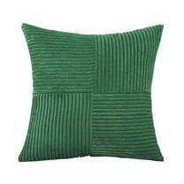 18x18 Inch Corduroy Throw Pillow Covers Decorative Cushion Cases Soft Textured Farmhouse Boho Pillow Shams for Sofa Couch Living Room Bedroom Home Decor Modern Nordic Style