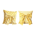 thumbnail image 1 of 18x18 Inch Farmhouse Yellow Bow Throw Pillow Cover,White Stripe Pillow Set of 2 Cover with Polka Dot Bow Knot,Decorative Throw Pillow Case for Living Room Couch Bedroom Office.C #2pc, 1 of 9