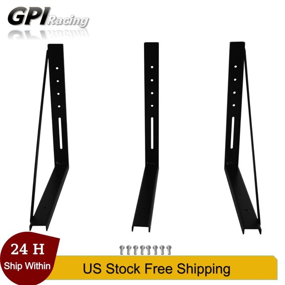 18x18 Inch Heavy Duty Mounting Brackets, 3X for Truck RV Underbody Tool Box