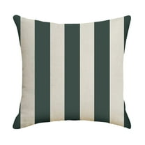 18x18 Inch Throw Pillow Covers Set of 4 - Boho Modern Farmhouse Decorative Pillowcases, Neutral Linen Cushion Covers for Couch, Bed, and Home Decor