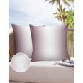 18x18 Outdoor Pillow Covers Set of 2 Ombre Digital Purple Outdoor