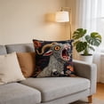 thumbnail image 1 of 18x18 Pillow Cover, Screaming Goat Plush, Funny Animal Throw Pillow with Soft Design, Decorative Pillowcase with Material, Home Decor Accent, Cushion Cover for Bed Couch Chair Bedroom Living Room(C), 1 of 6