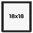 thumbnail image 1 of 18x18 Shadow Box Black Rustic Barnwood Display Frame  | 1.125 Inch Deep | 0.875 Inch Moulding Width, 1 of 4