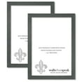 thumbnail image 1 of 18x18 Slate Gray Picture Frame for Puzzles Posters Photos or Artwork (2-Pack), 1 of 4