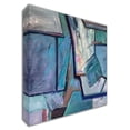 thumbnail image 1 of 18x18 Turquoise Lavender & Pink by Anita Dellal- Wall Art Print On Canvas Fabric, 1 of 5