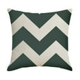 thumbnail image 1 of 18x18 Waterproof Outdoor Pillow Covers, Modern Geometric Print Decorative Throw Pillow Cases for Patio Furniture, Garden, Sofa & Couch - All-Weather UV Resistant Fabric, 1 of 4
