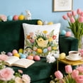 thumbnail image 1 of 18x18in Animal Printed Couch Pillow Covers,Easter Pillow Cover Pillow Cases Decorative,Spring Sofa Pillow Covers Pillowcovers for Sofa Bedroom Living Room(1pc), 1 of 6