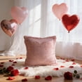 thumbnail image 1 of 18x18in Farmhouse Pillow Cover Square Pillow Case,Living Room Pillow Covers Sofa Decor,Decorative Pillow Covers Pillow Covers for Sofa Bedroom Living Room(1pc), 1 of 6