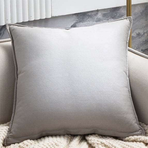 18x18in Throw Pillow Set, Edged Couch Cushion with Insert, Summer Soft Decor Pillow, Plump Pad for Bedroom, Living Room, Bed, Outdoor & Home Furniture Decoration Use