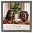 thumbnail image 1 of 18x19 Frame Blue Kingsley Pewter Solid Wood Picture Frame Width 0.75 Inches |Interior Depth 0.5, 1 of 8