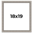 thumbnail image 1 of 18x19 Frame Grey Real Wood Picture Frame Width 1.25 inches | Interior Frame Depth 0.5 inches | Hans, 1 of 8