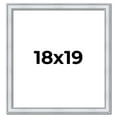thumbnail image 1 of 18x19 Frame Sterling Silver Solid Wood Picture Frame | 1.25 Inch Moulding Width | 0.75 Inch, 1 of 8