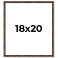 thumbnail image 1 of 18x20 Frame Brown Bamboo with Dark Coffee/Walnut Finish | Solid Wood Picture Frame Width 0.75, 1 of 8
