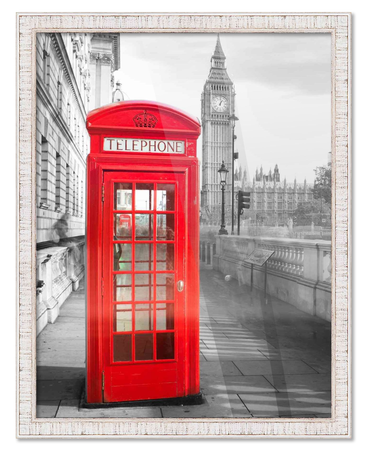 18x20 Frame White Picture Frame Complete Modern Photo Frame Includes UV Acrylic Shatter Guard