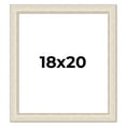 thumbnail image 1 of 18x20 Frame White Real Wood Picture Frame Width 1.75 inches | Interior Frame Depth 0.5 inches |, 1 of 8