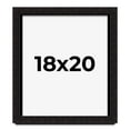 thumbnail image 1 of 18x20 Shadow Box Black Solid Wood Display Picture Frame | 1 Inch Rabbet Depth | | 1.375 Inch, 1 of 4