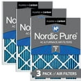 thumbnail image 1 of 18x20x1 (17_1/2x19_1/2) Pleated Air Filters MERV 7 Plus Carbon 3 Pack, 1 of 7