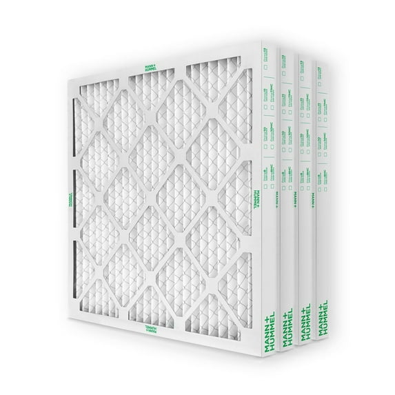 18x20x2 MERV 8 Pleated AC Furnace Air Filters. 4 Pack