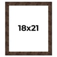 thumbnail image 1 of 18x21 Frame Brown Burl Real Wood Picture Frame Width 1.625 Inches | Interior Frame Depth 0.5 Inches, 1 of 8