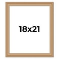 thumbnail image 1 of 18x21 Frame Charleston Honey Brown Solid Wood Picture Frame Width 1.75 Inches | Interior Depth 0.5, 1 of 8
