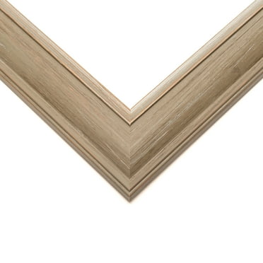 18x21 Frame Grey Real Wood Picture Frame Width 1.75 inches | Interior Frame Depth 0.5 inches |