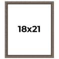 thumbnail image 1 of 18x21 Frame Silver Real Wood Picture Frame Width 1.25 Inches | Interior Frame Depth 0.5 Inches |, 1 of 8