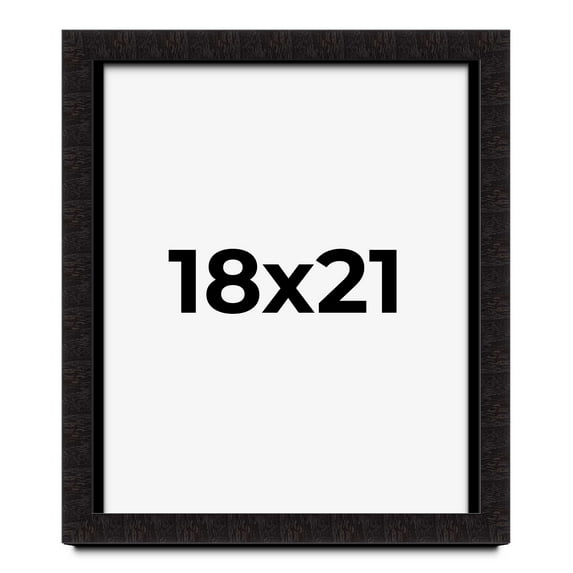 18x21 Shadow Box Black Solid Wood Display Picture Frame | 1 Inch Rabbet Depth | | 1.375 Inch
