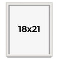 thumbnail image 1 of 18x21 Shadow Box Silver Brushed Striped Display Frame | 1.625 Inches Deep | 1 Inch Moulding Width |, 1 of 8