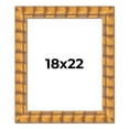thumbnail image 1 of 18x22 Frame Beige Real Wood Picture Frame Width 3 inches | Interior Frame Depth 0.5 inches |, 1 of 8