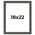 thumbnail image 1 of 18x22 Frame Black-Brown Medieval Solid Wood Picture Frame | 1.5 Inch Moulding Width | Gotham, 1 of 8