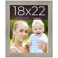 thumbnail image 1 of 18x22 Frame Grey Real Wood Picture Frame Width 1.5 Inches | Interior Frame Depth 0.5 Inches | Barn, 1 of 8