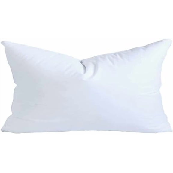 ® 18x22 Inch Synthetic Down Alternative Rectangle Pillow Insert Form Stuffer for Sofa Shams, Decorative Throw Pillow, Cushion and Bed Pillow Stuffing - Hypoallergenic 18“X 22”