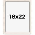 thumbnail image 1 of 18x22 Shadow Box Frame White | 1.125 Inches Deep Real Wood Rustic Shadowbox Display Frame | UV, 1 of 5
