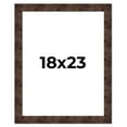 thumbnail image 1 of 18x23 Frame Brown Burl Real Wood Picture Frame Width 1.625 Inches | Interior Frame Depth 0.5 Inches, 1 of 8