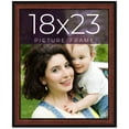 thumbnail image 1 of 18x23 Frame Executive Brown Round Mahogany Finish Solid Wood Picture Frame | 1.25 Inch Moulding, 1 of 8