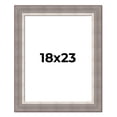 thumbnail image 1 of 18x23 Frame Grey Real Wood Picture Frame Width 2.75 Inches | Interior Frame Depth 0.5 Inches |, 1 of 8