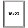 thumbnail image 1 of 18x23 Frame Silver Real Wood Picture Frame Width 1.125 Inches | Interior Frame Depth 0.5 Inches |, 1 of 8