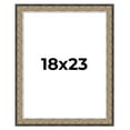 thumbnail image 1 of 18x23 Frame Silver Real Wood Picture Frame Width 1.75 Inches | Interior Frame Depth 0.5 Inches |, 1 of 8