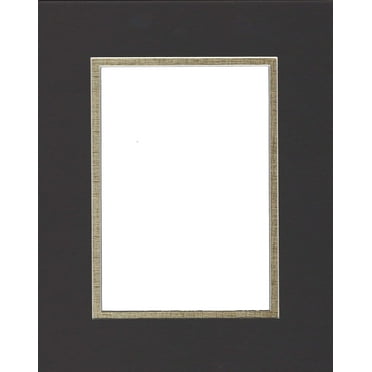 18x24 Black & Double Picture Mats Bevel Cut for 12x18 Pictures