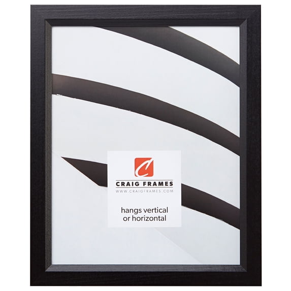 18x24 Ebony Black Wood Picture Frame