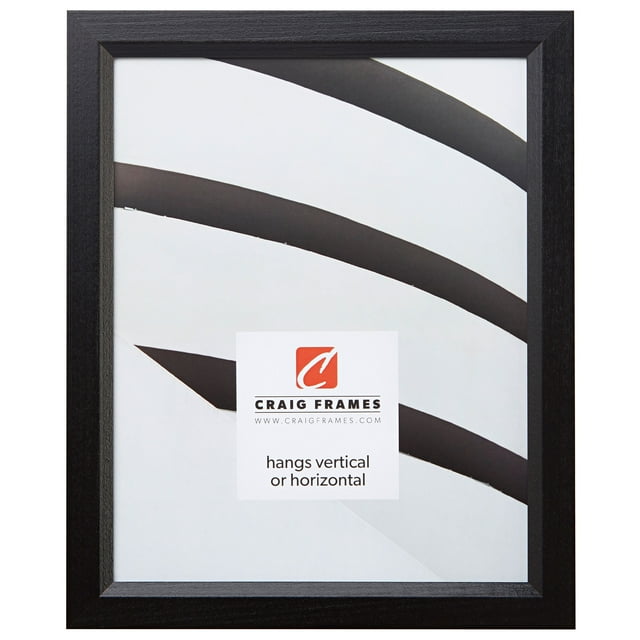 18x24 Ebony Black Wood Picture Frame