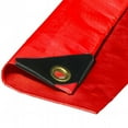 thumbnail image 1 of 18x24 Extra Heavy Duty RED Tarp 3 Ply Reinforced Canopy 6 oz 12 Mil Canopy Tarp (Finished Size 17'.6 x 23'.6), 1 of 6